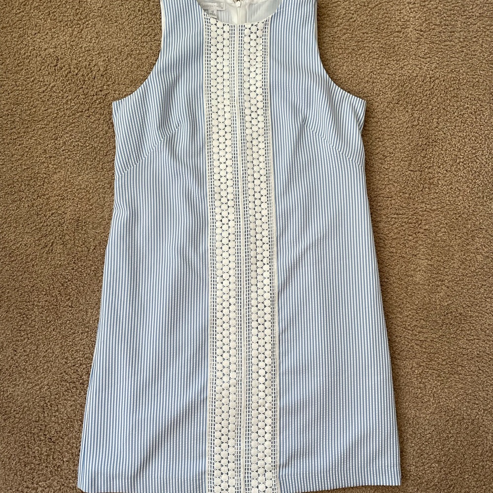 LONDON TIMES SEERSUCKER DRESS